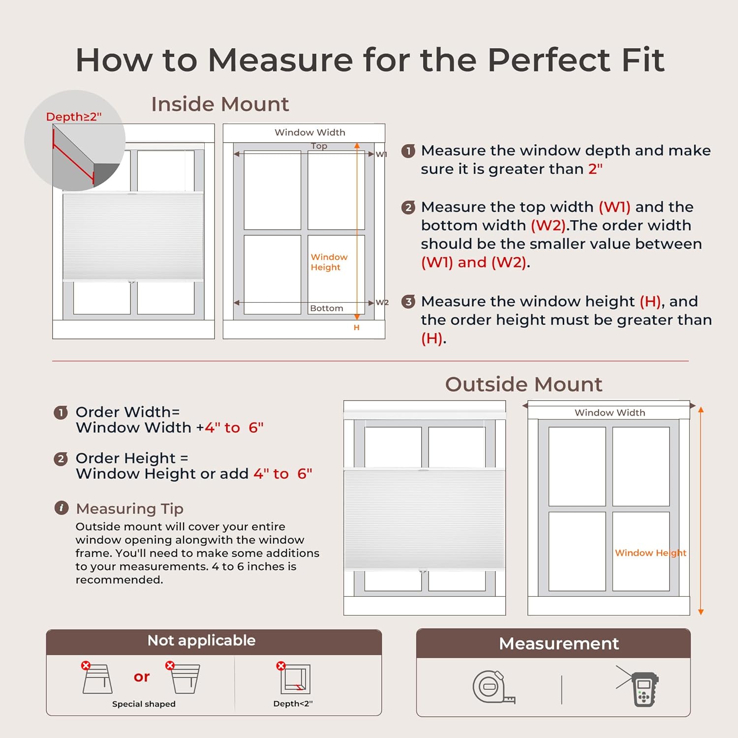 Color Grey  Custom Top Down Bottom Up Cellular Shades,Light Filtering Blinds Noise Reduction, Cordless Cellular Shades Room Darkening Honeycomb Blinds,10 Color Light Filtering